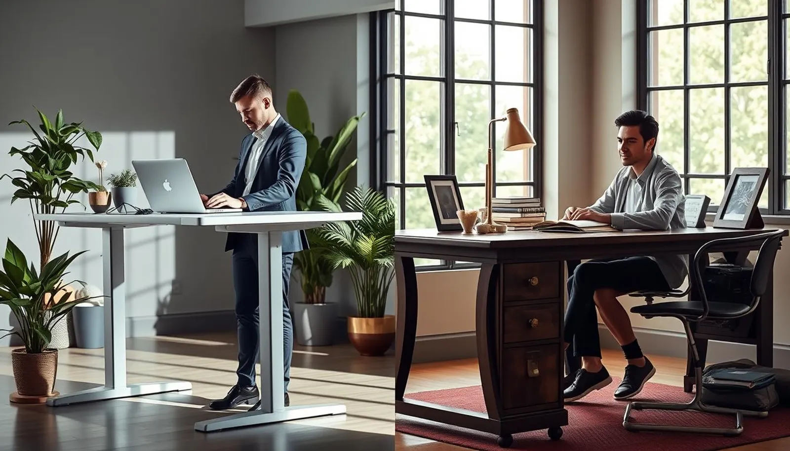 Cover for Comparing Standing Desks vs Traditional Desks