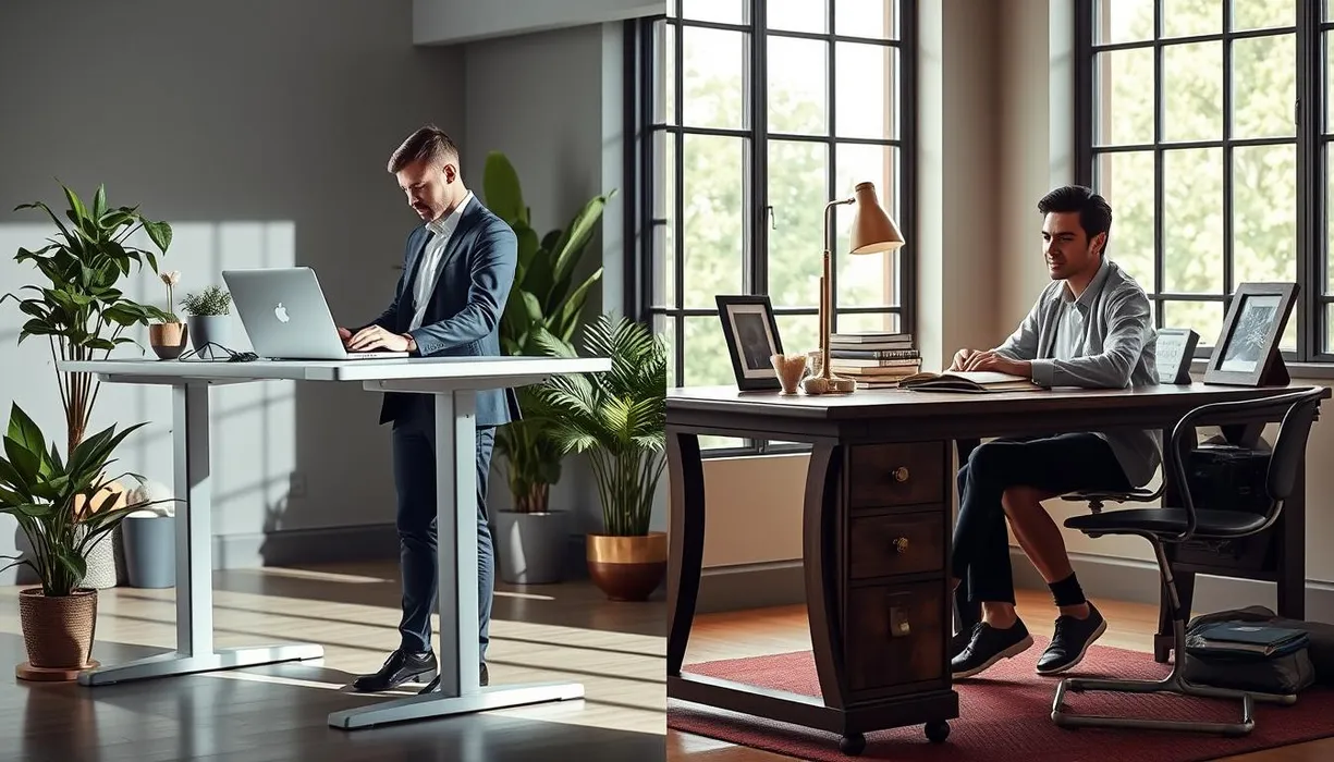 Comparing Standing Desks vs Traditional Desks