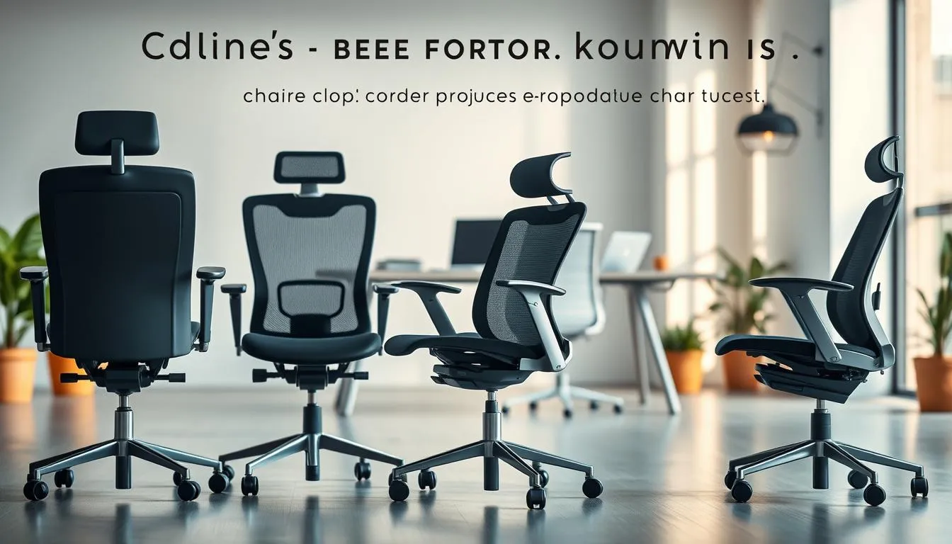 ergonomic chair types