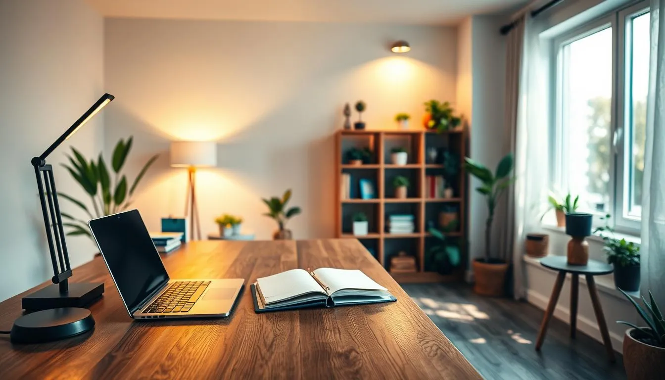 home office lighting